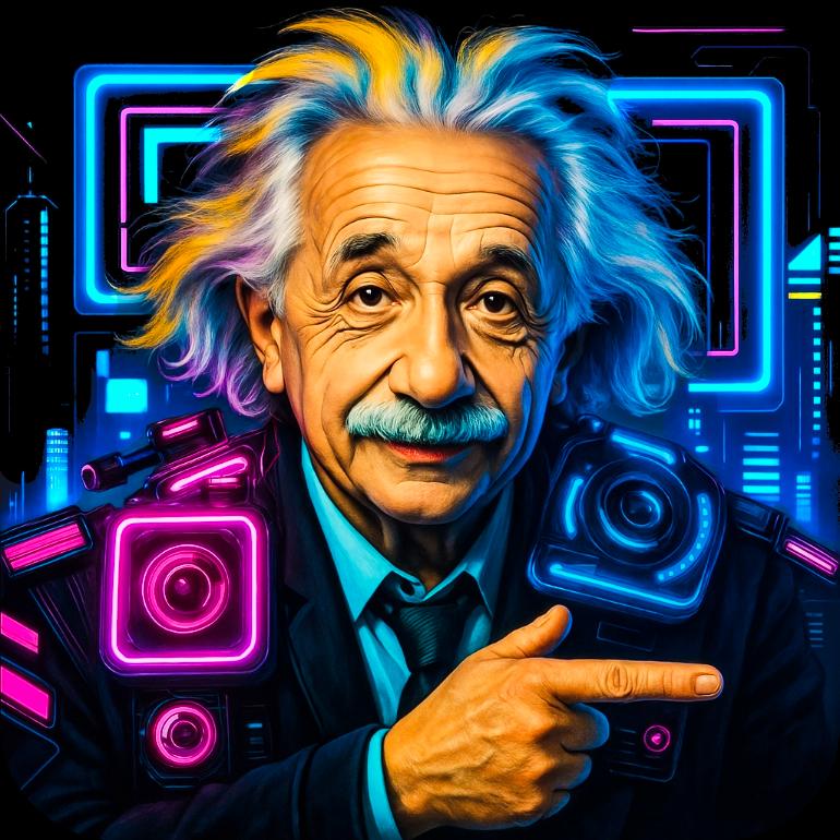 QR Experienced Albert Einstein