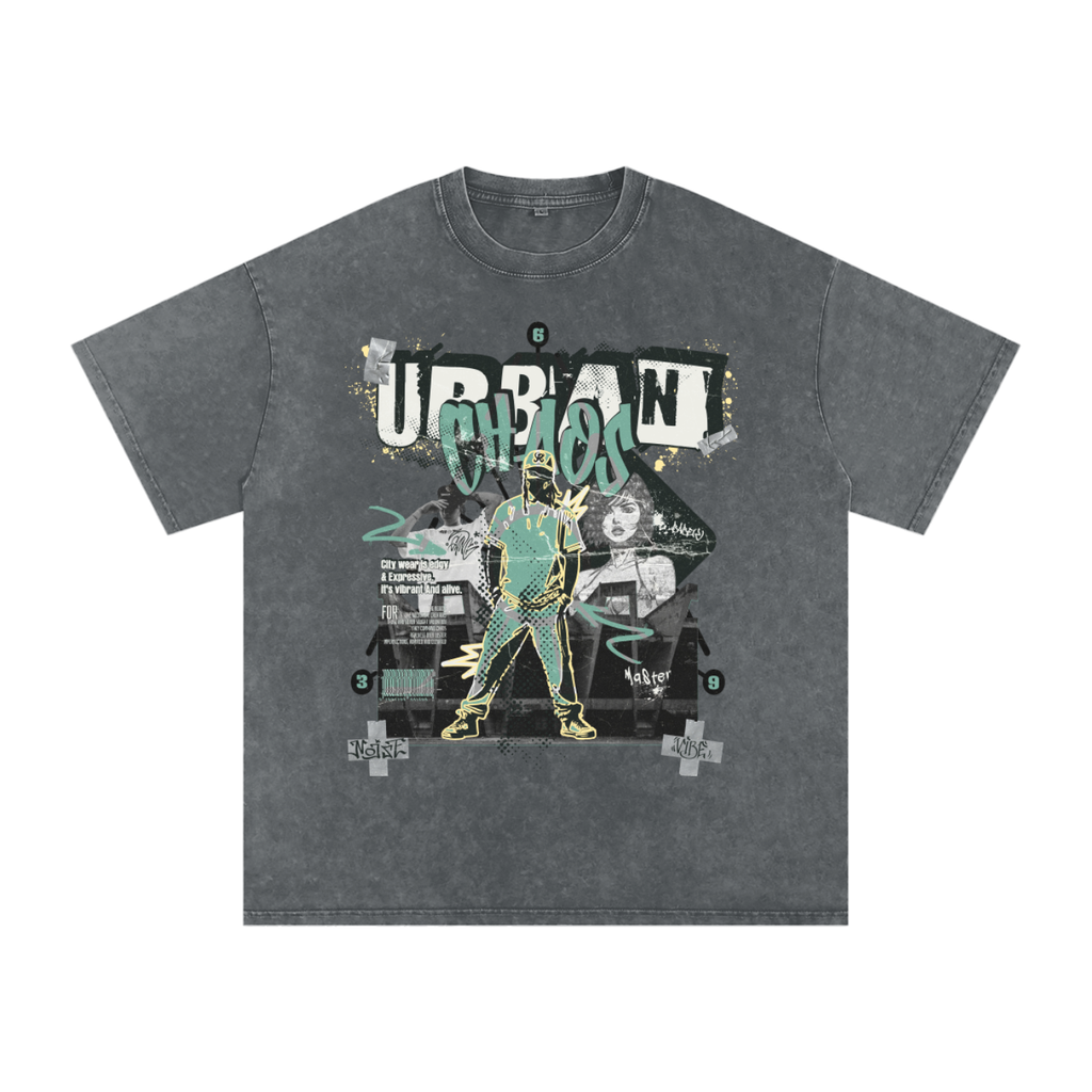 qr music t-shirt,faded,faded t-shirt,snow washed,oversized