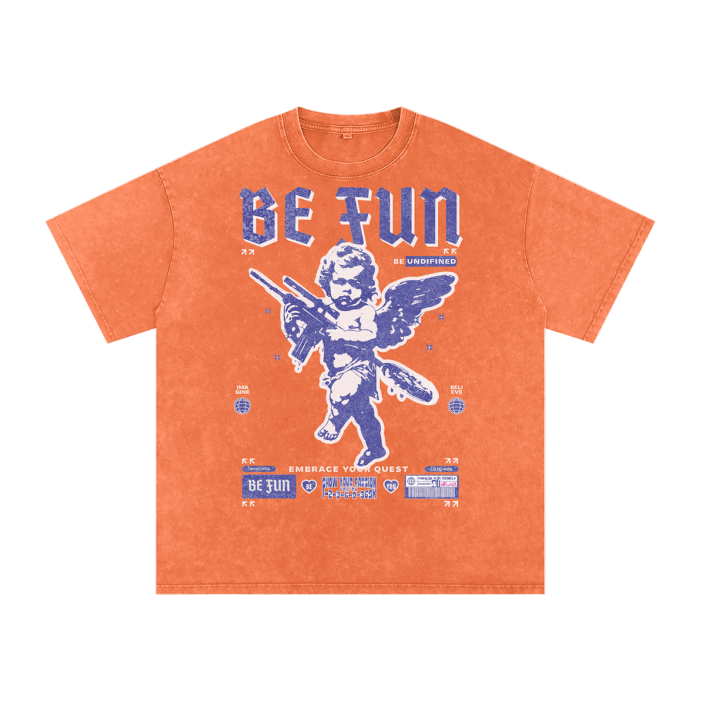 qr music t-shirt,cupid inc,limited,dsgnd #101#,limited edition,acid wash,oversized