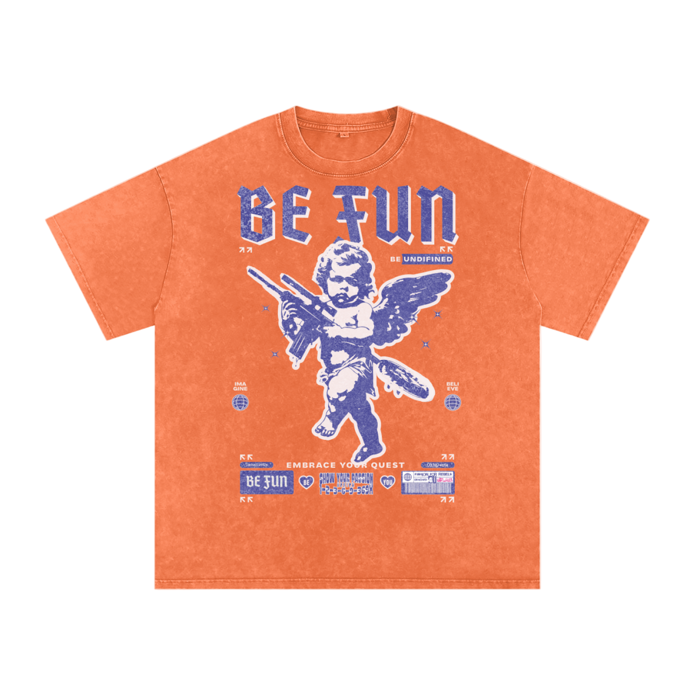 qr music t-shirt,cupid inc,limited,dsgnd #101#,limited edition,acid wash,oversized