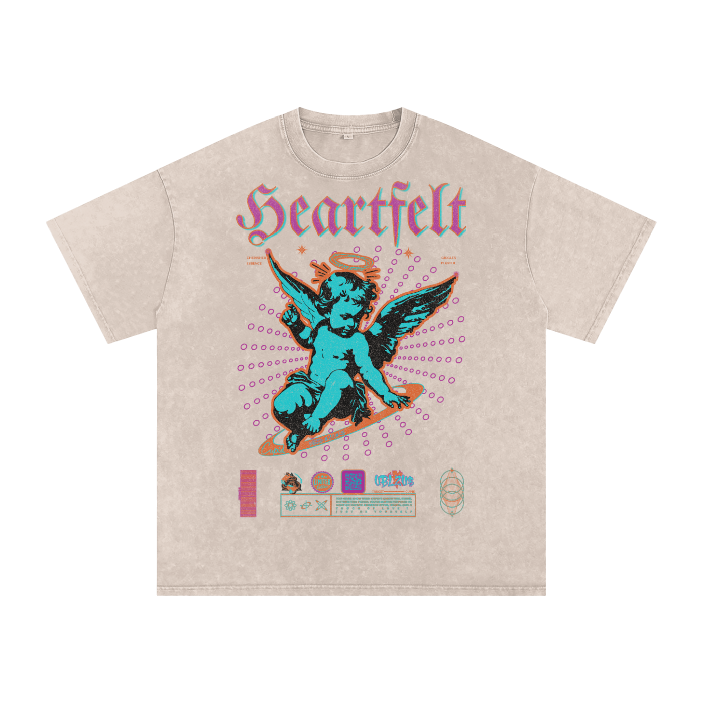 HEARTFELT - QR Music T-shirt - #101# Limited Edition