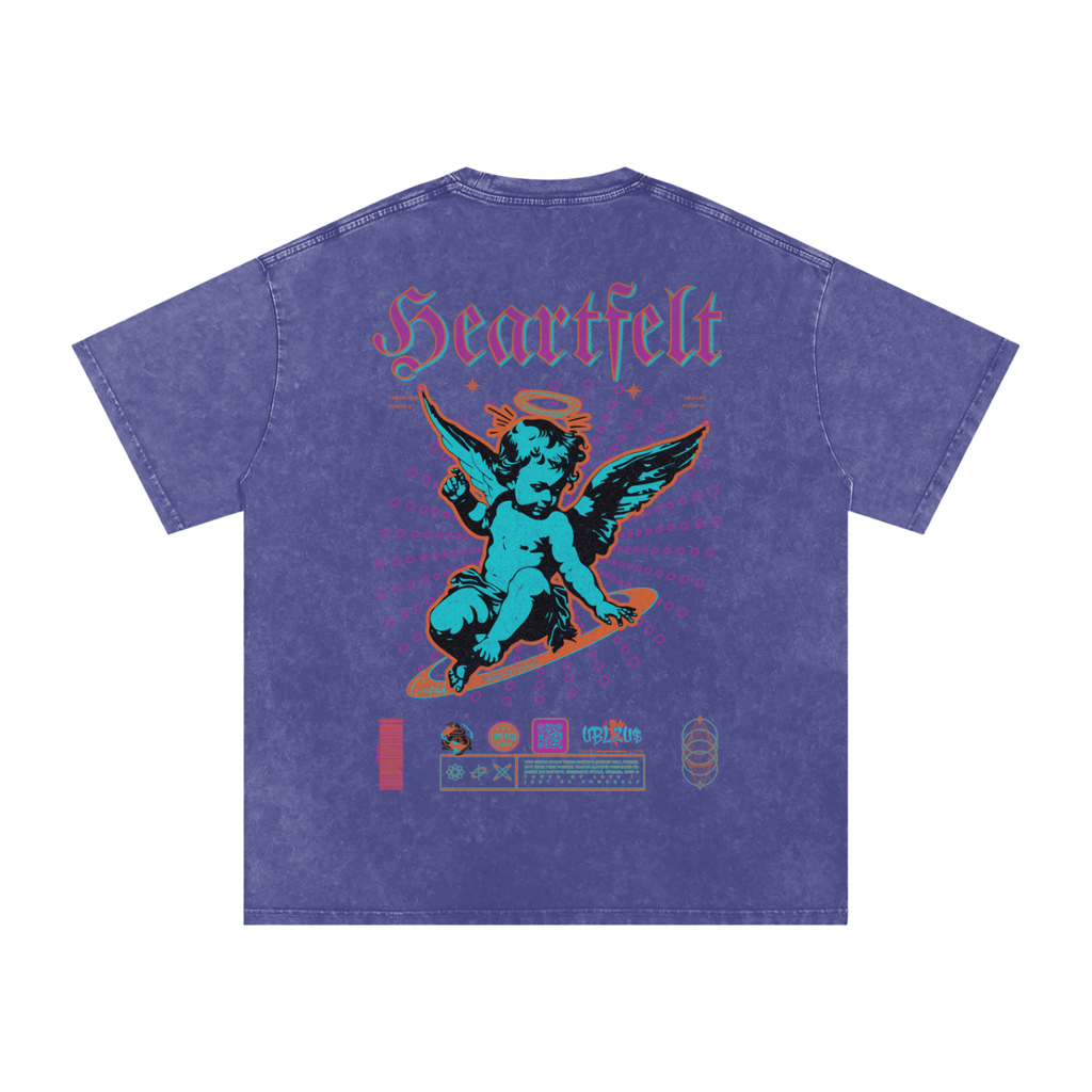 HEARTFELT - QR Music T-shirt - #101# Limited Edition