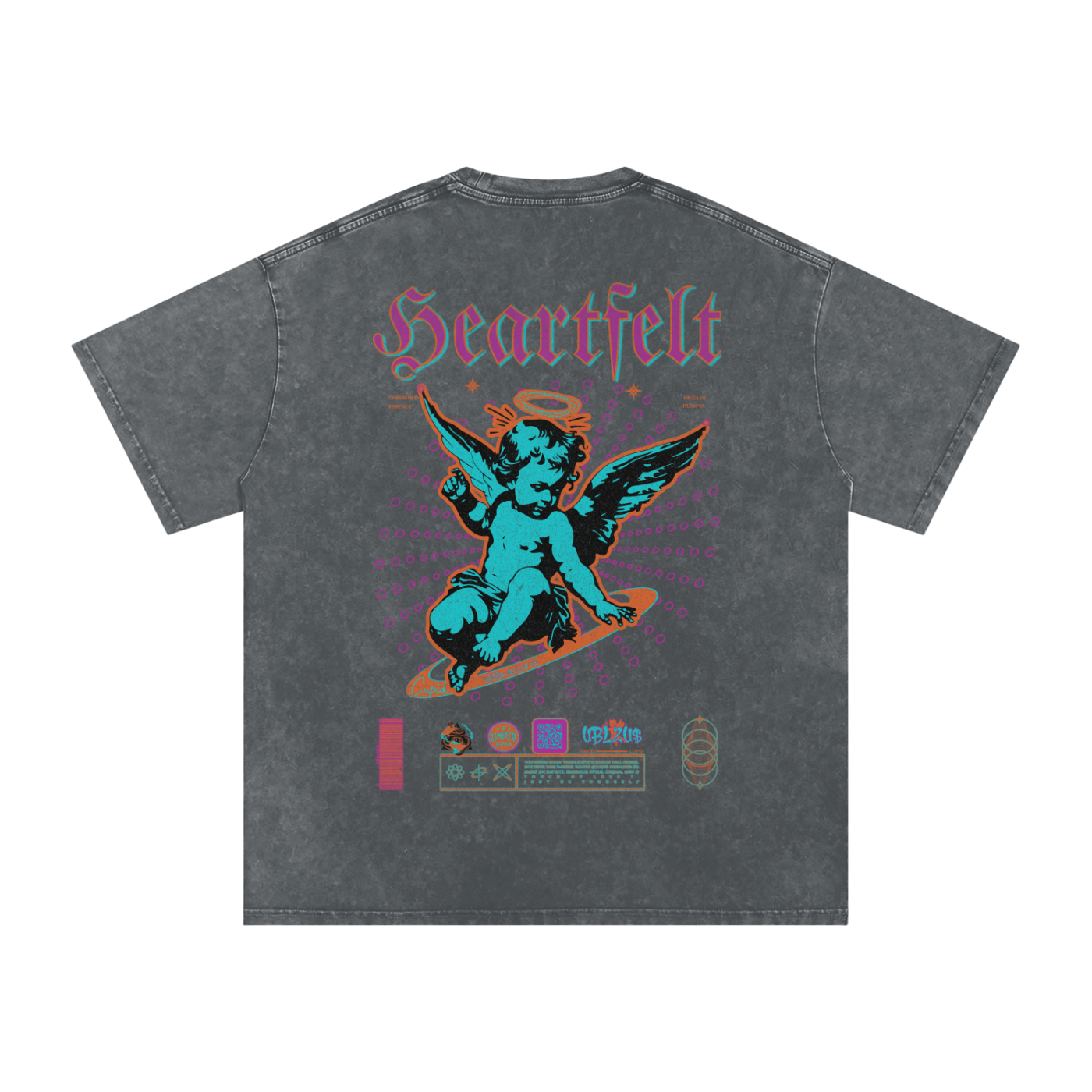 HEARTFELT - QR Music T-shirt - #101# Limited Edition