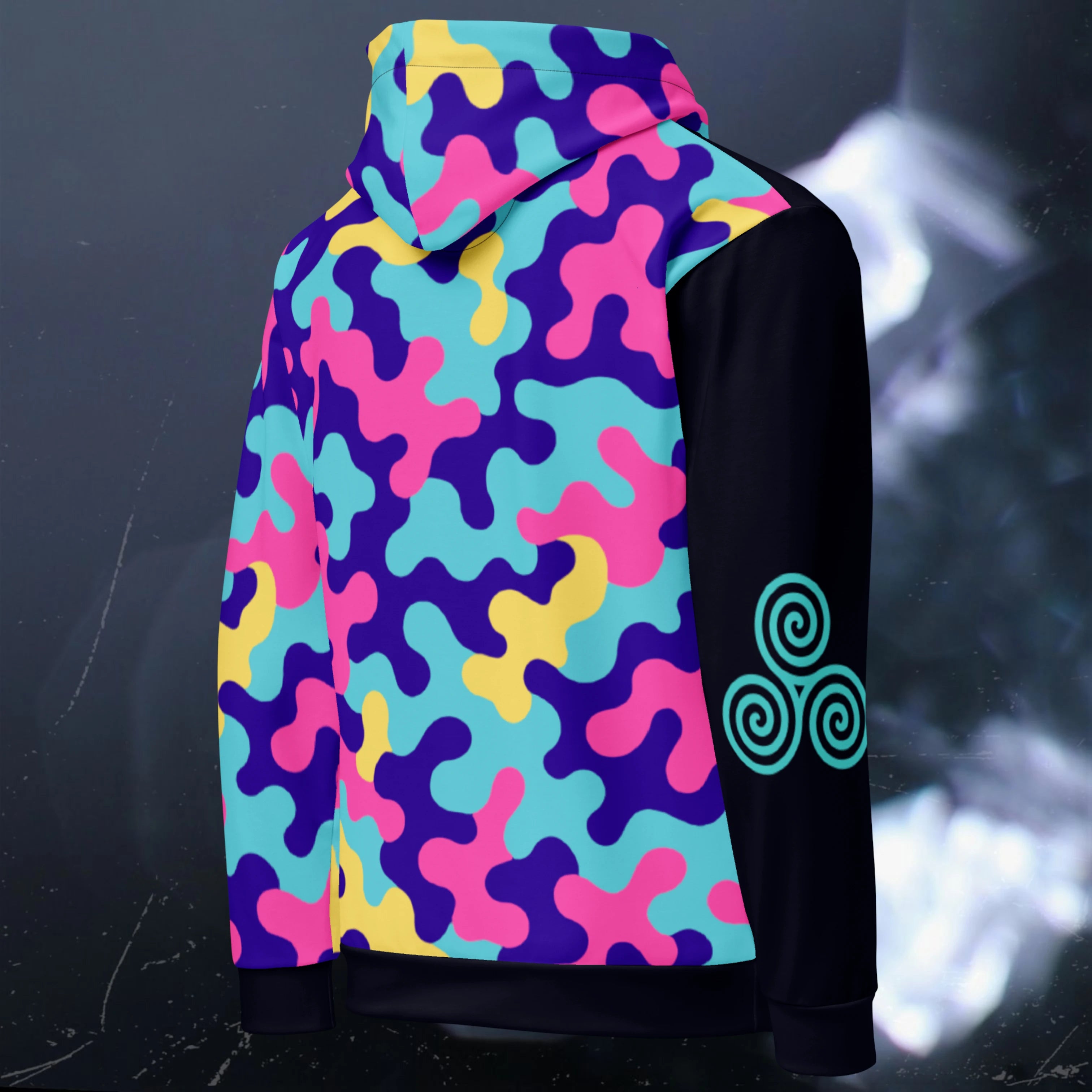 Pink Urban Camouflage Unisex Hoodie