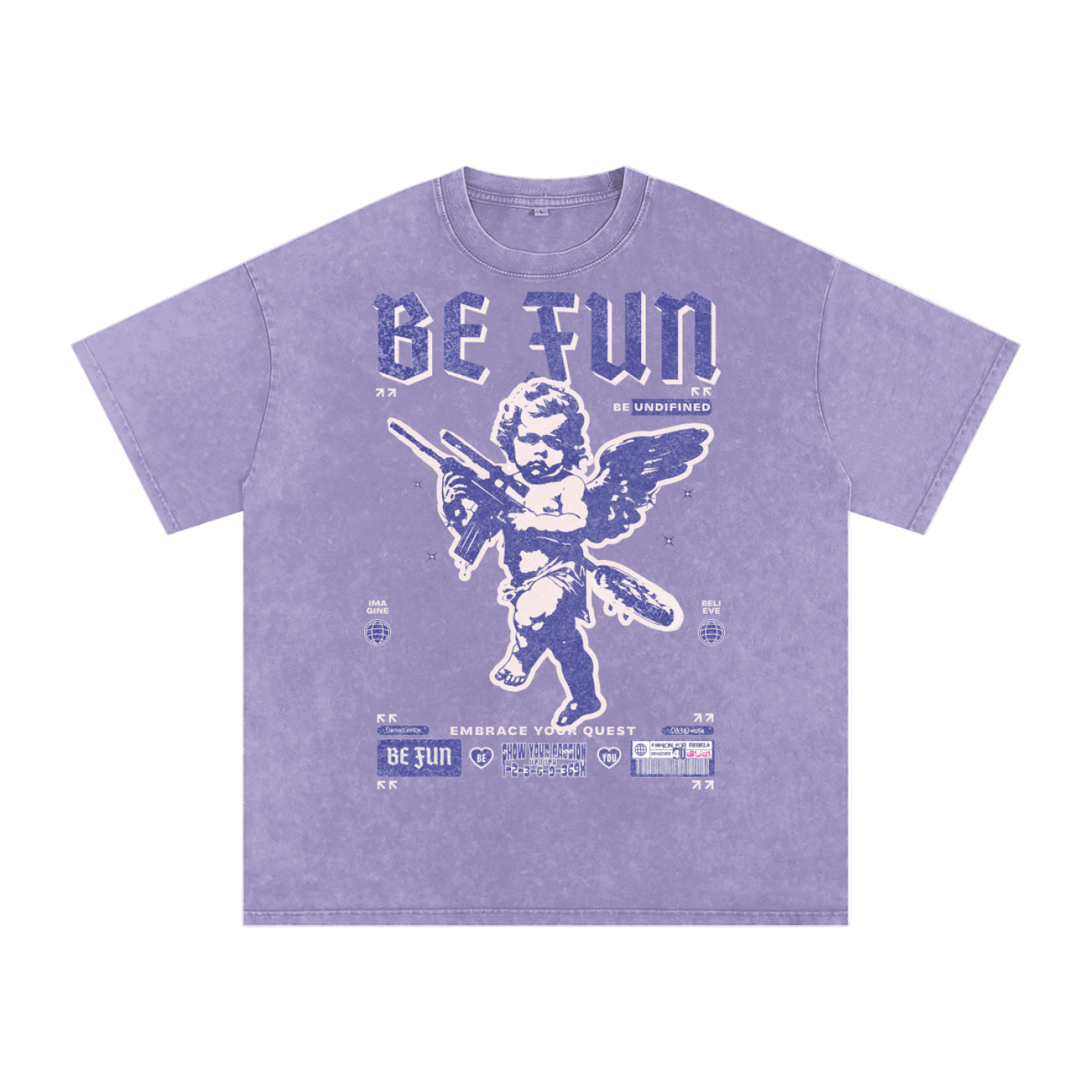 qr music t-shirt,cupid inc,limited,dsgnd #101#,limited edition,acid wash,oversized