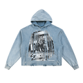 #oversized,#damaged,#faded,#qr music hoodie,#vintage washed,#frayed-hem,#pre-order